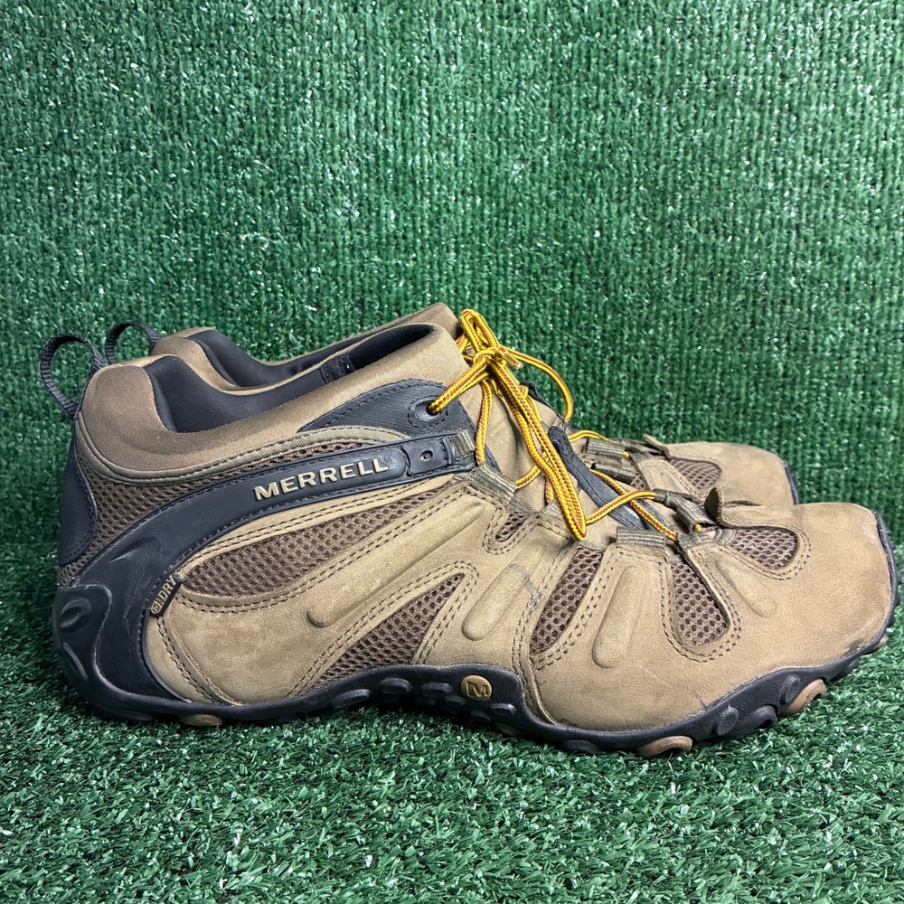 Merrell Chameleon Waterproof Trail Hiking Gorpcore Sneakers Brown Mens Size 14
